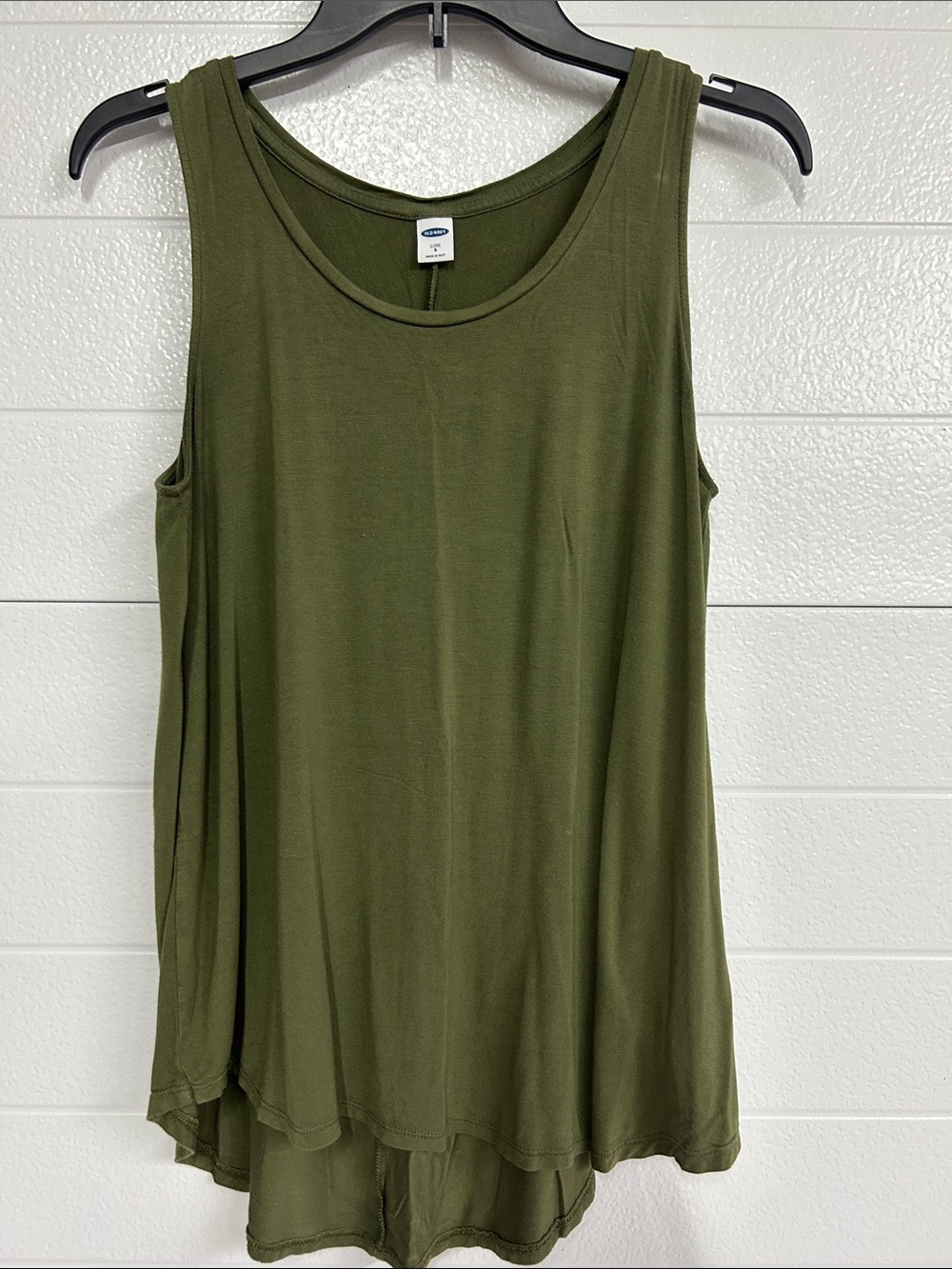 Old Navy Olive Green Relaxed Swing Tank